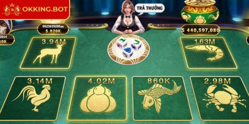 Bầu Cua OKKING – Giải Trí Dễ Chơi, Nhận Thưởng Liền Tay 3 Ghi nhớ lịch sử trong vài ván đầu để nhận biết biểu tượng