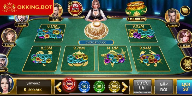 Bầu Cua OKKING – Giải Trí Dễ Chơi, Nhận Thưởng Liền Tay 2 Quy tắc tính thưởng trong bầu cua OKKING