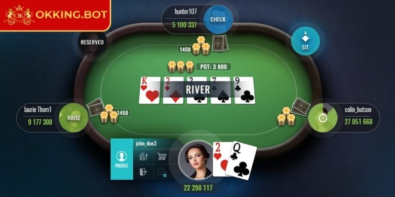 Poker OKKING - Trải Nghiệm Cá Cược Logic Và Kỹ Năng 2 Cách thức tham gia của game Poker OKKING