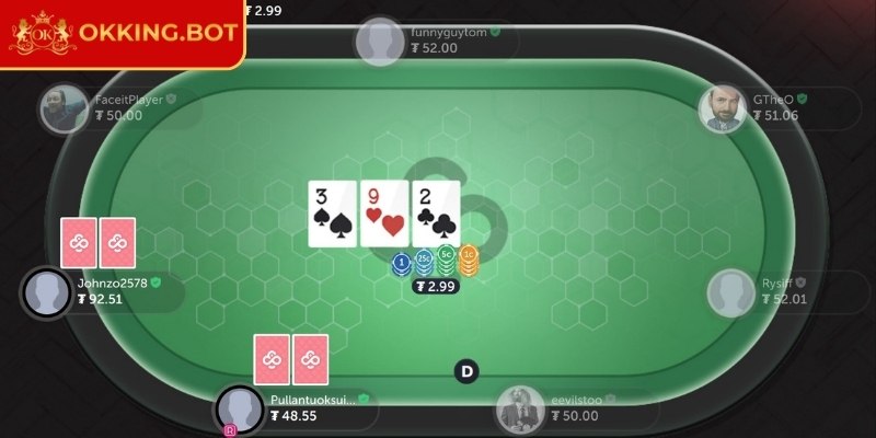 Poker OKKING - Trải Nghiệm Cá Cược Logic Và Kỹ Năng 3 Thuật ngữ thường gặp