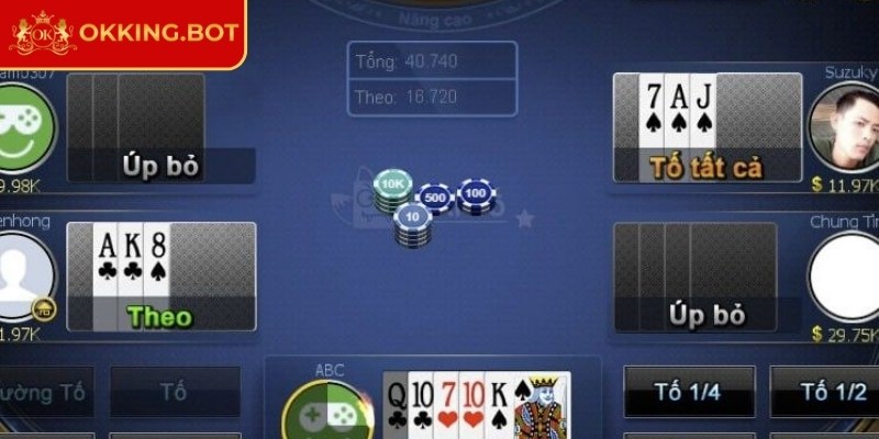 Nắm chắc luật chơi xì tố OKKING giúp đưa ra chiến lược cược hiệu quả